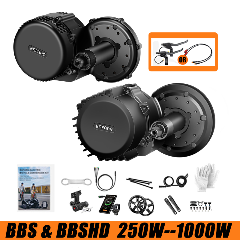 Комплект для переоборудования  – обзор и цена Bafang Bbs02B 48V 750W Mid Drive Kit