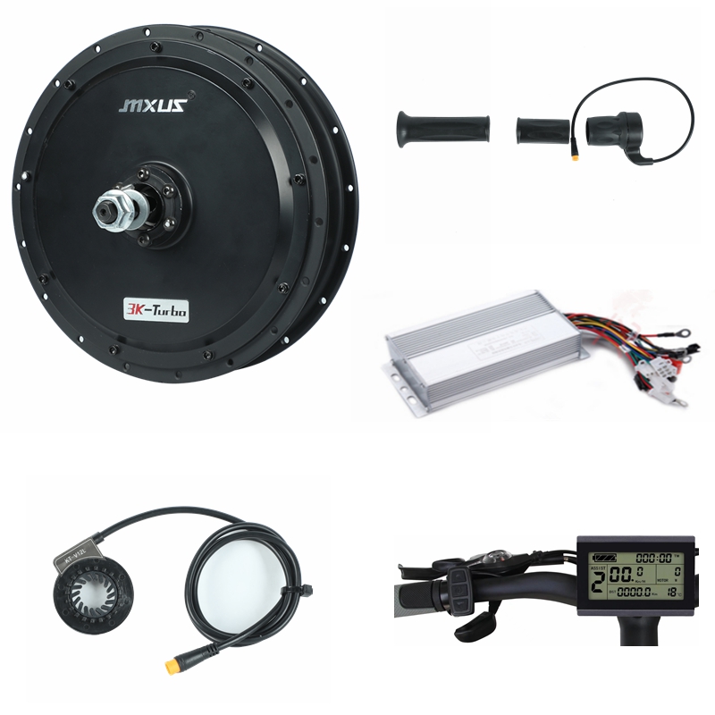 Комплект для электрического ве – обзор и цена 72V 5000W Hub Motor Kit