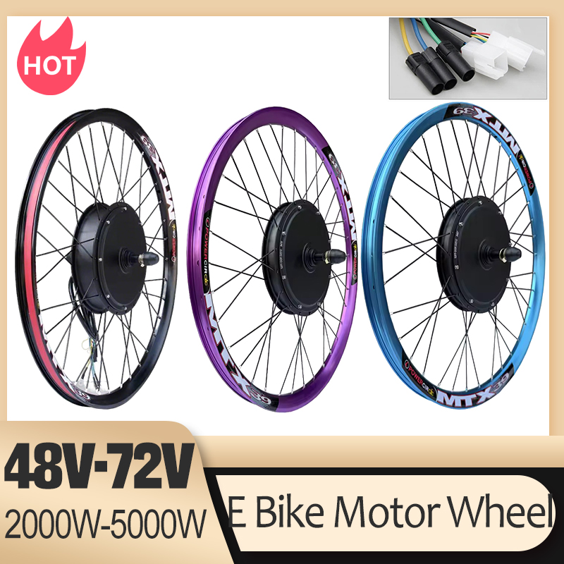 Комплект для переоборудования  – обзор и цена 72V 5000W Hub Motor Kit